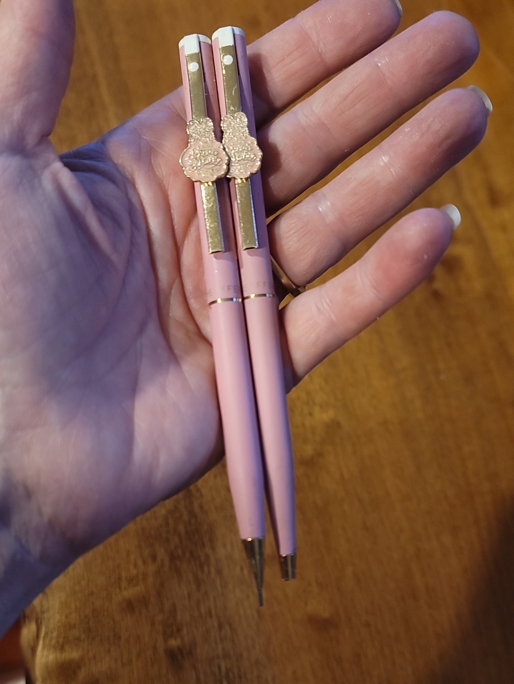 Cute Precious Moments Pen And Pencil Set